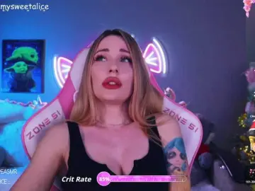 Bongacams Nude Webcam of MySweetAlice