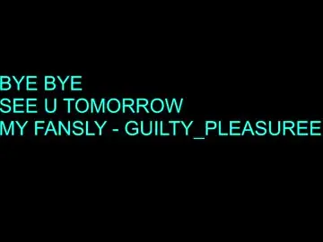 Chaturbate Adult Webcam of guilty_pleasureee