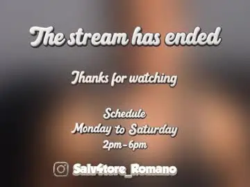 Chaturbate Adult Webcam of salvatore_romanoo