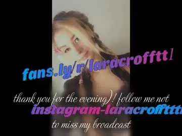 Chaturbate Live Sex of laracroftt