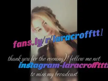 Chaturbate Sex Chat of laracroftt