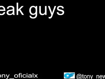 Chaturbate Sex Chat of tony_newmen