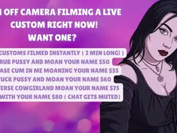 Chaturbate Adult Webcam of gothgirlfriendx