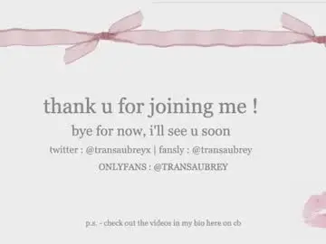 Chaturbate Live Porn of transaubrey