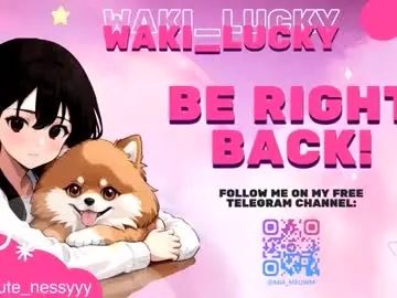 Chaturbate Best live sex cam show of waki_lucky