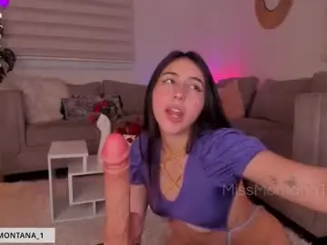 Chaturbate Best live sex cam show of missmontana1