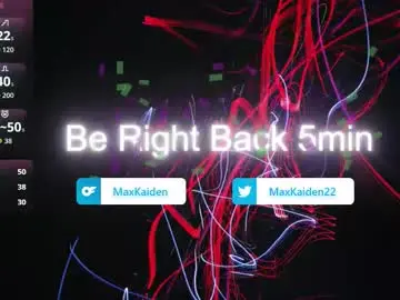 Chaturbate Live Sex Cam of maxkaiden