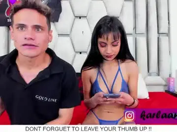 Chaturbate Best live sex cam show of karlaandmat