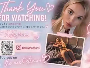 Chaturbate Best Webcam of beckymadsons