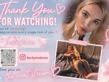 Chaturbate Best Webcam of beckymadsons