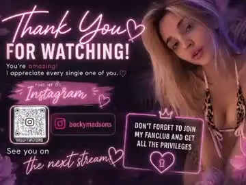 Chaturbate Adult Webcams of beckymadsons