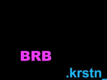 Chaturbate Best live sex cam show of krstn_tg