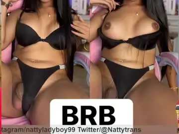 Chaturbate Adult Webcams of nattyladyboy