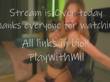 Chaturbate Live Sex of playwithmil