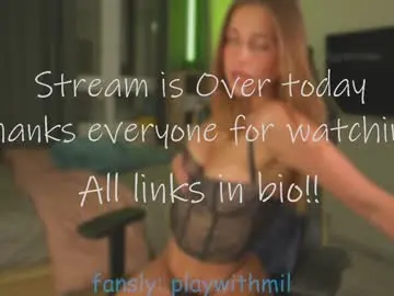 Chaturbate Adult Webcams of playwithmil