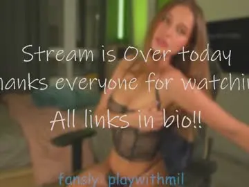 Chaturbate Live Porn of playwithmil
