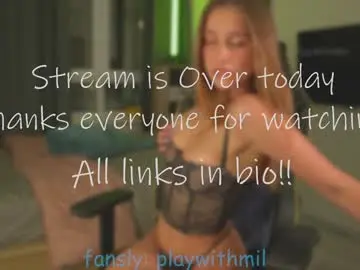 Chaturbate Free Porn Cam of playwithmil