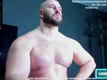 Chaturbate Live Sex Cam of muscularjohnforu
