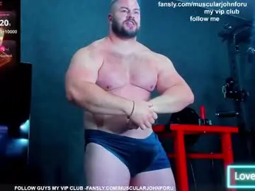 Chaturbate Live Sex of muscularjohnforu
