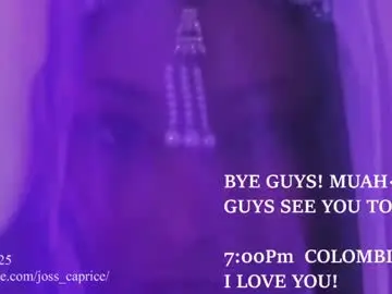 Chaturbate Sex Cam of joss_caprice