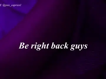 Chaturbate Best Webcam of joss_caprice