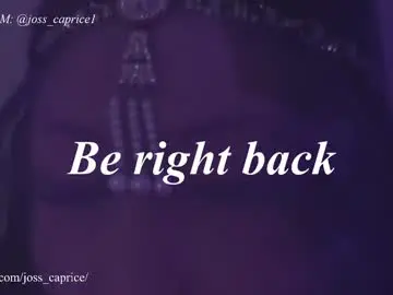 Chaturbate Best Webcam of joss_caprice