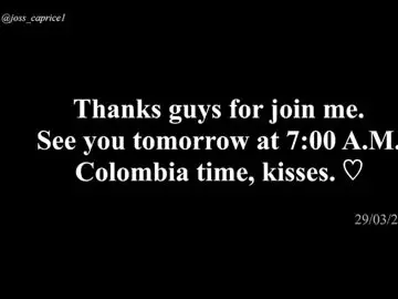 Chaturbate Watch Live Sex Cams of joss_caprice