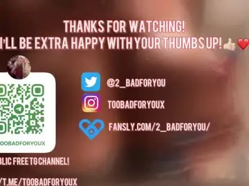 Chaturbate Adult Webcam of 2badforyou