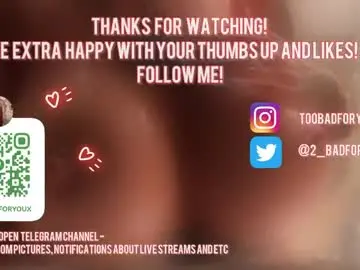 Chaturbate Best Webcam of 2badforyou
