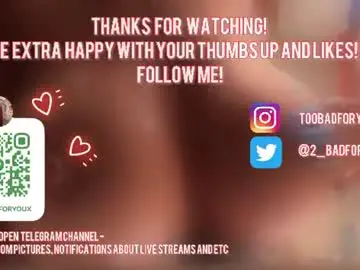 Chaturbate Best Webcam of 2badforyou