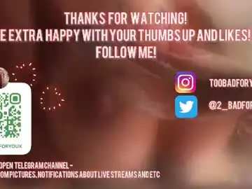 Chaturbate Free Porn Cam of 2badforyou