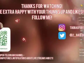 Chaturbate Adult Webcam of 2badforyou