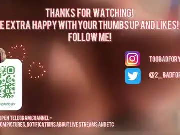 Chaturbate Adult Webcams of 2badforyou