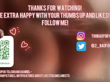 Chaturbate Adult Video Chat of 2badforyou