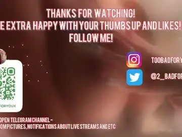 Chaturbate Nude Webcam of 2badforyou