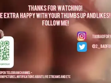 Chaturbate Sex Chat of 2badforyou
