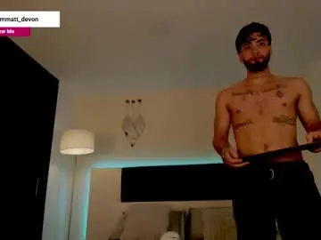 Chaturbate Free Live Porn of mattdevon