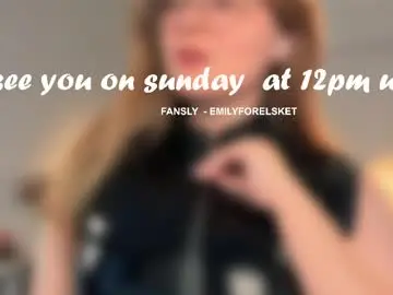 Chaturbate Best live sex cam show of emilyforelsket