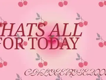 Chaturbate Best live sex cam show of chloeerose2000