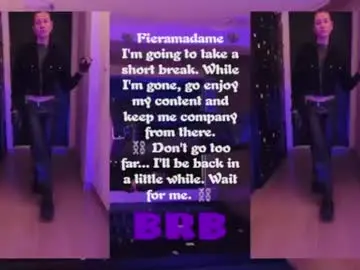 Chaturbate Sex Cam of fieramadame