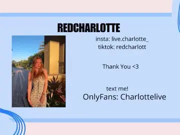 Chaturbate Watch Live Sex Cams of redcharlotte
