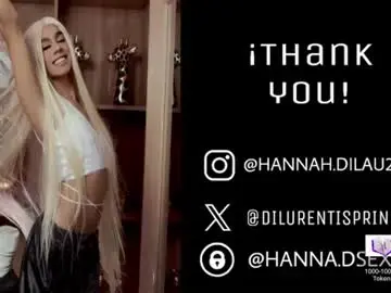 Chaturbate Watch Live Sex Cams of hanna_dilu