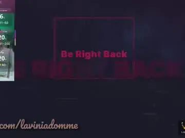 Chaturbate Live Sex Cam of mistresslavinia_