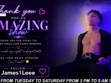 Chaturbate Best live sex cam show of james1lee_