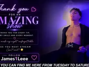Chaturbate Best live sex cam show of james1lee_