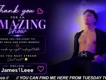 Chaturbate Best Webcam of james1lee_