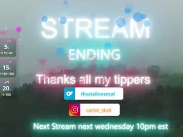 Chaturbate Sex Cam of thestallionstud