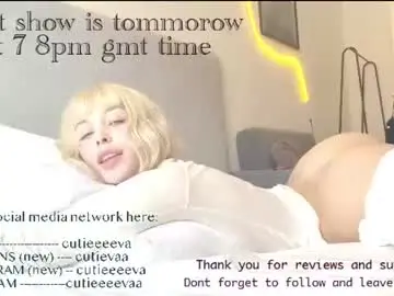 Chaturbate Live Porn of cutieeeeva