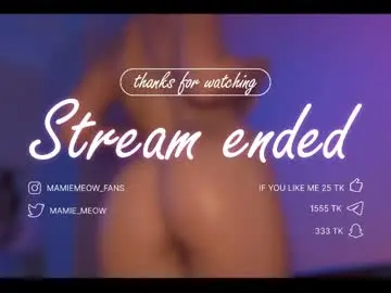 Chaturbate Adult Video Chat of mamiemeow