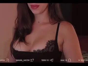 Chaturbate Live Sex Cam of mamiemeow